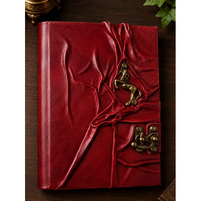 16cm x 21cm  big leather notebook -8